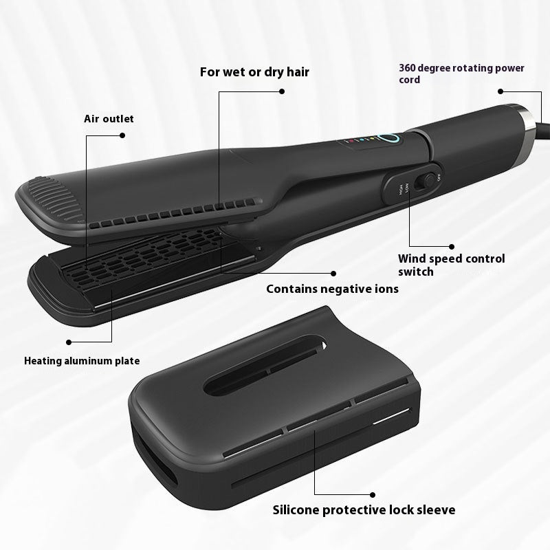 Two-in-one Hot Air Straightener Wet And Dry